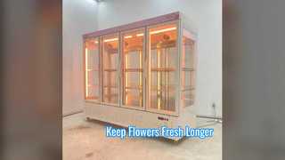 Commercial Flower Display Cooler 2200L High Capacity