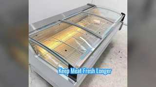 Commercial Deli Meat Fridge for Supermarket Fresh Display