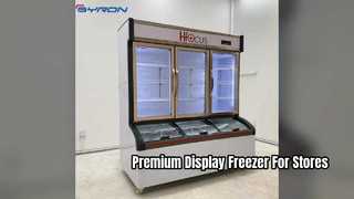 Vertical Display Freezer for Convenience Stores